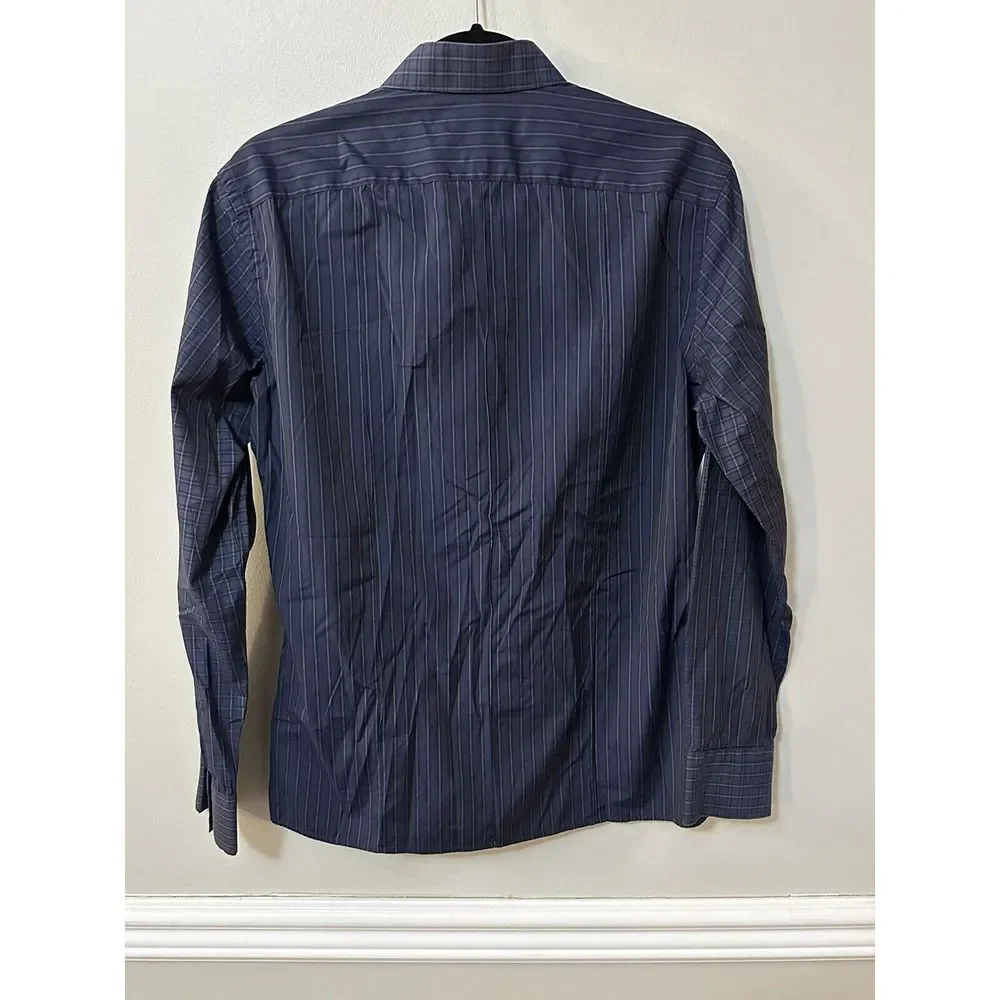 Banana Republic BR‎ Men's Plaid/Check Casual Shirt Two Pocket Front Size S